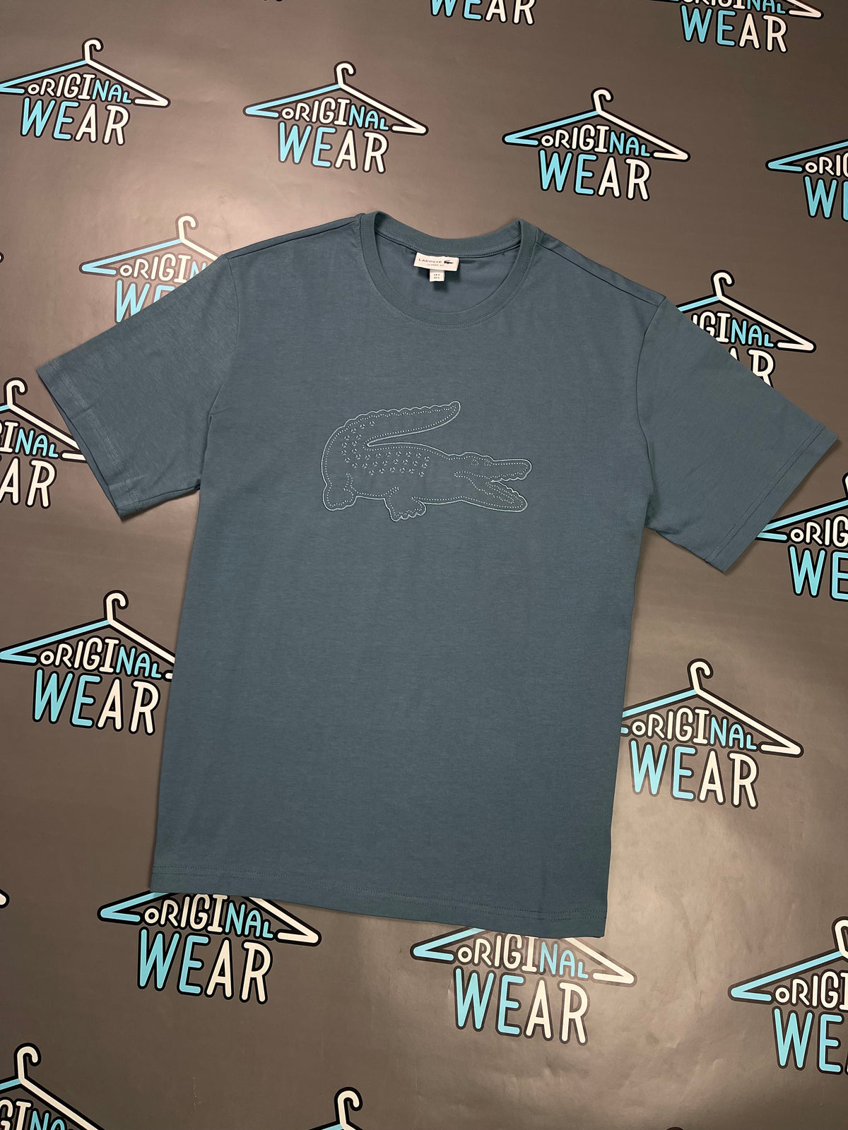 Lacoste “Blue Croco” Маица &mdash; Слика 2 од 3
