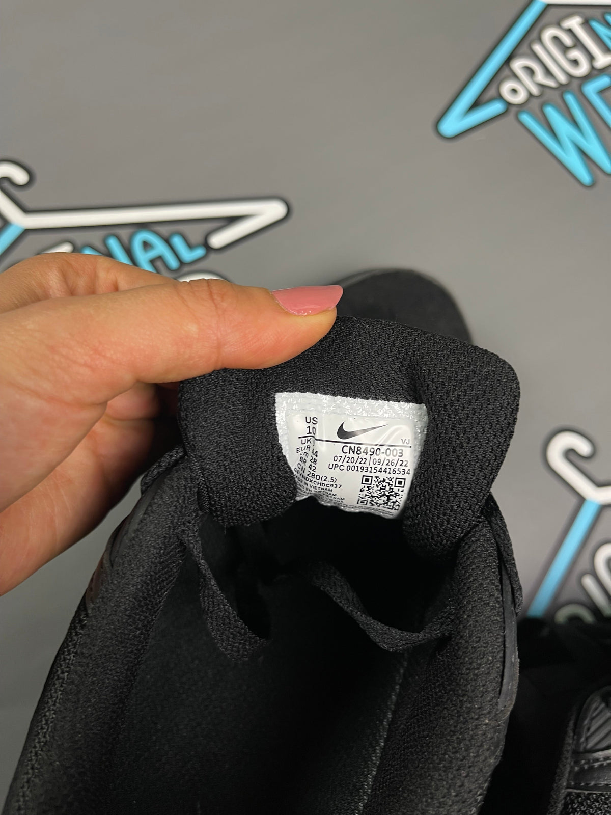 Nike AirMax 90 “Triple Black” Патики &mdash; Слика 6 од 6