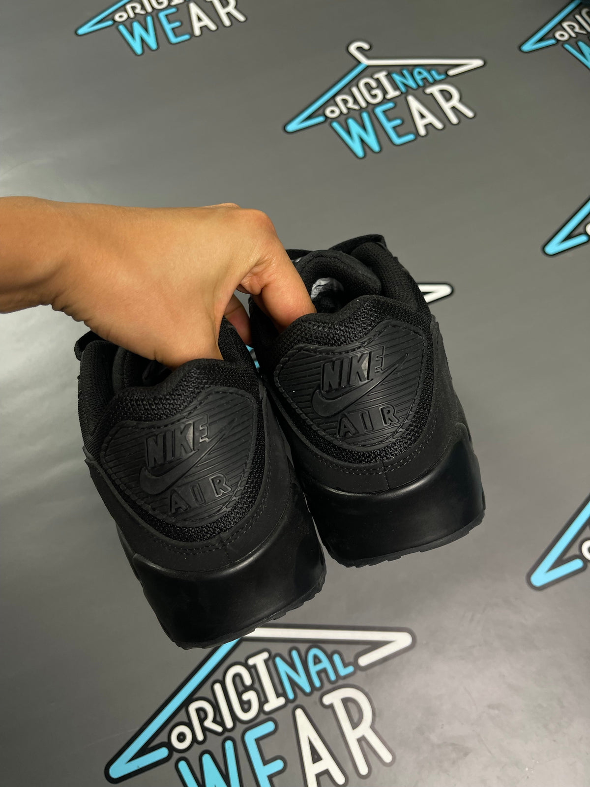 Nike AirMax 90 “Triple Black” Патики &mdash; Слика 5 од 6