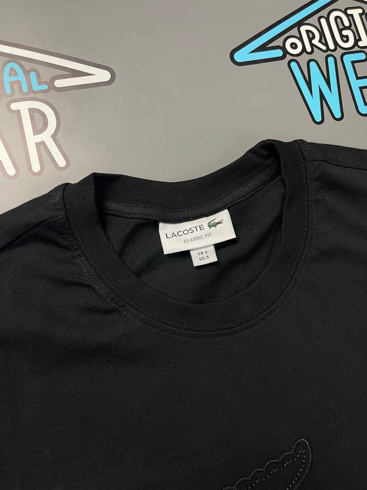 Lacoste “Black Croco” Маица &mdash; Слика 3 од 4