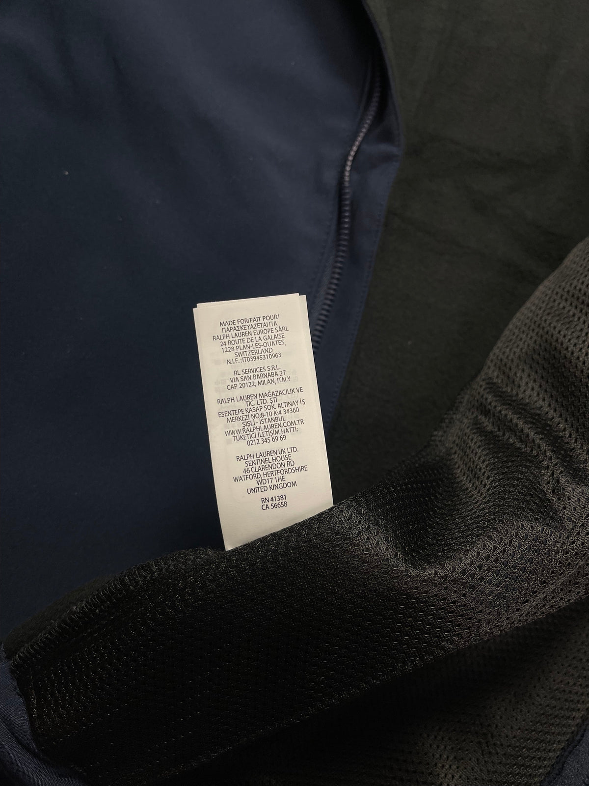 Ralph Lauren Navy Јакна &mdash; Слика 4 од 4